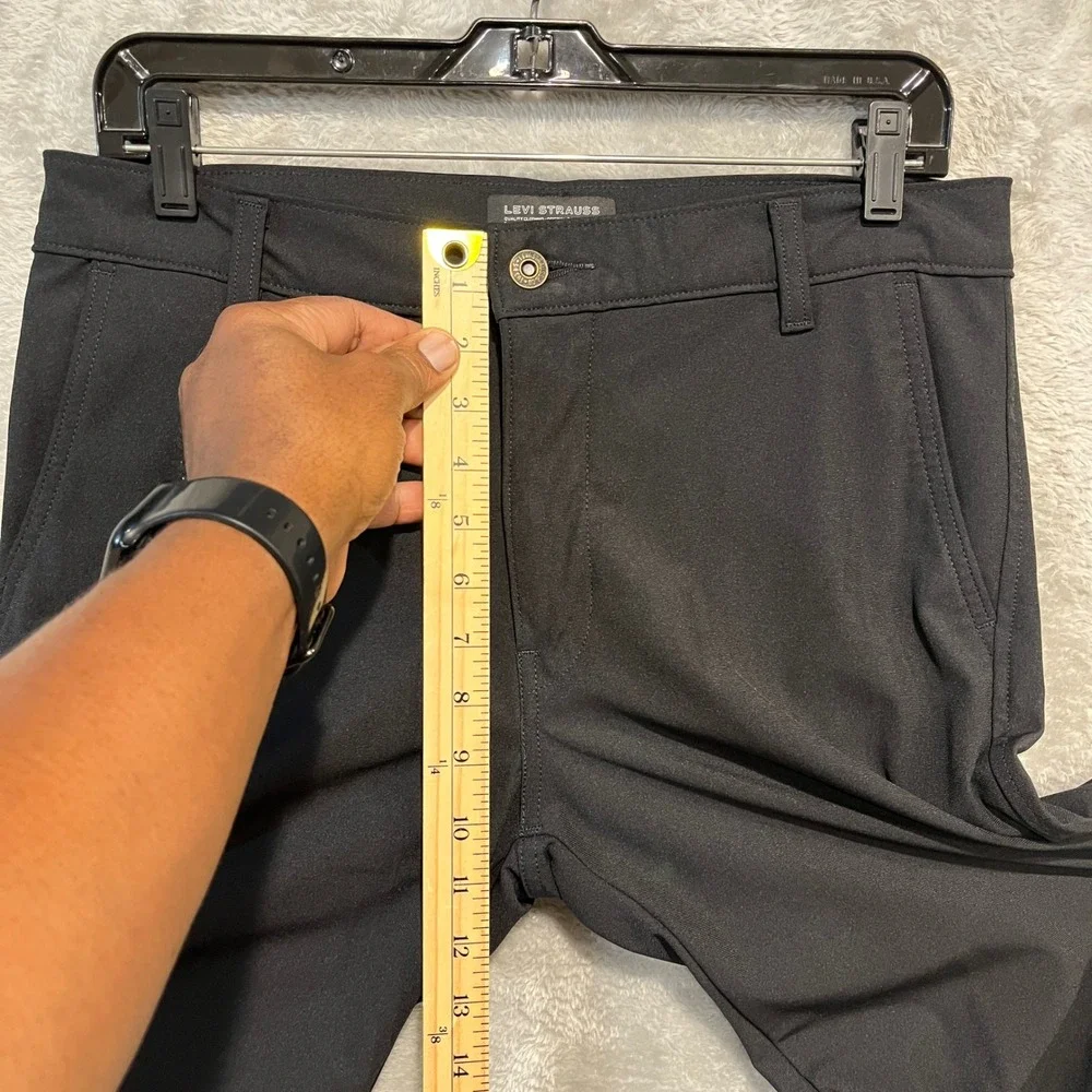 Levi Strauss XX Chino Standard Taper Mens *32x32 Black Engineered for Movement